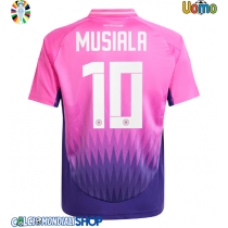Maglie da calcio Germania Jamal Musiala #10 Seconda Maglia Europei 2024 Manica Corta